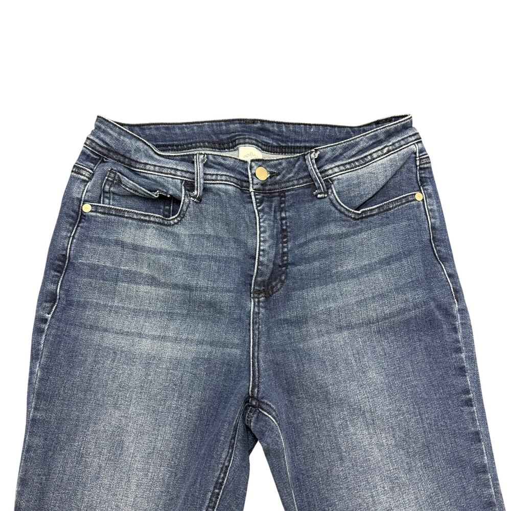 Passports Jeans Women's Size 8 Straight Leg‎ Buttoned Leg Opening (30x26) - Picture 8 of 8